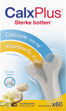 Calx-plus Vanille Tabletten 60
