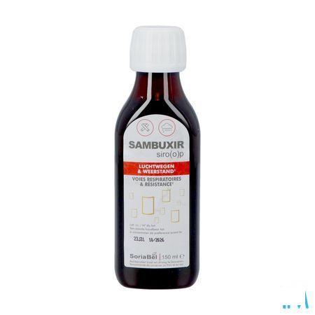 Soria Sambuxir Siroop Vlierbes 150 ml  -  Soria Bel
