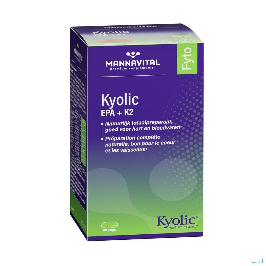 Mannavital Kyolic Epa + k2 Capsule 80