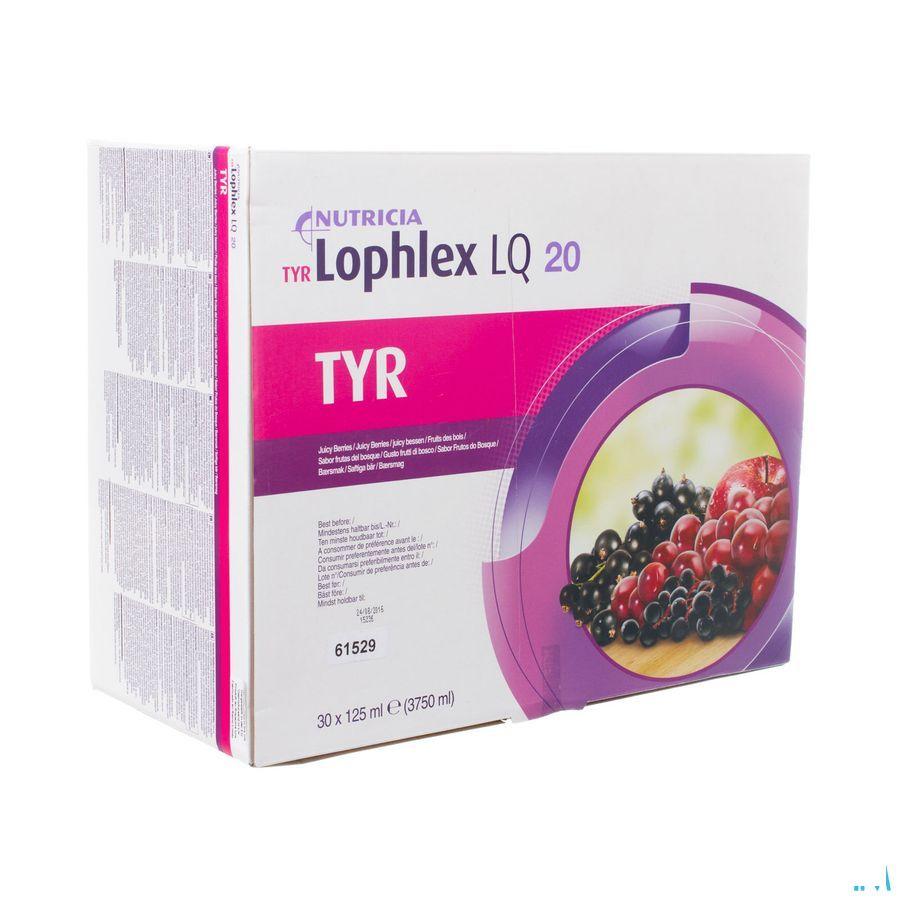 Tyr Lophlex Lq 20 Juicy Bosvruchten 30x125 ml  -  Nutricia