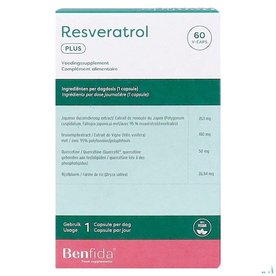 Benfida Resveratrol Caps 60 - Antioxidans