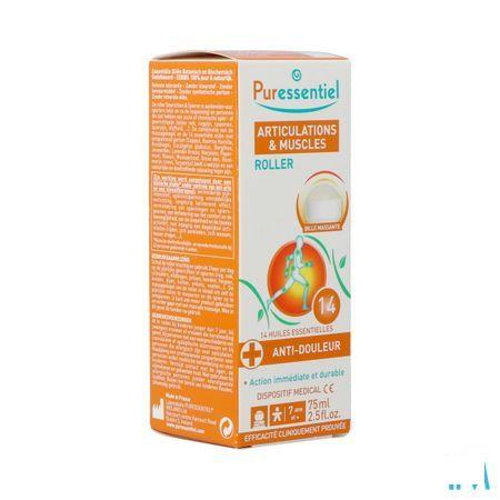 Puressentiel Gewrichten Roller 14 Essentiele Olie 75 ml  -  Puressentiel