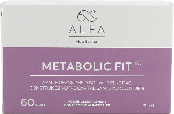 Alfa Metabolic Fit V-Caps 60  -  Nutrifarma