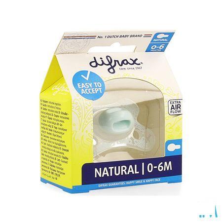 Difrax Fopspeen Natural 0-6 M  -  Difrax