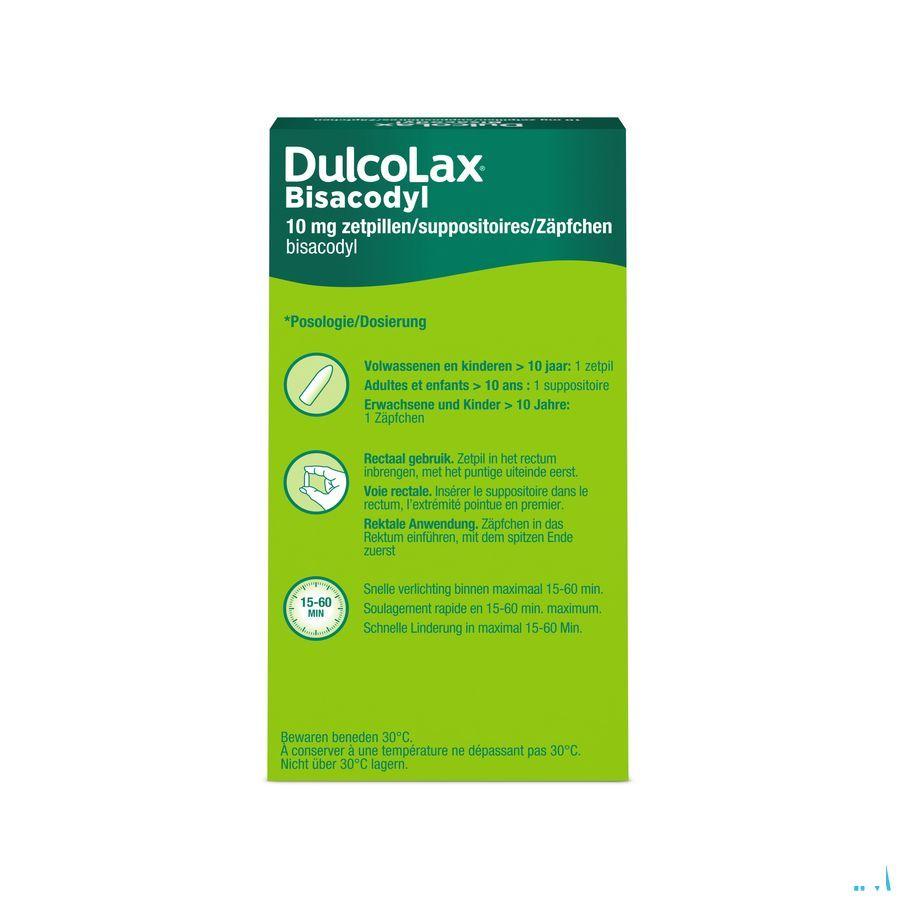 Dulcolax Bisadocyl Suppo 10 X 10 mg Dulcolax Bisadocyl Suppo 10 X 10 mg