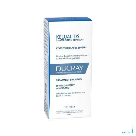 Ducray Kelual Ds Shampoo Verzorg. Hardnek. Roos 100 ml