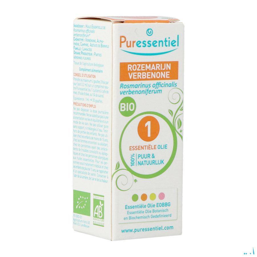 Puressentiel Eo Rozemarijn Verbena Bio Essentiele Olie5 ml  -  Puressentiel