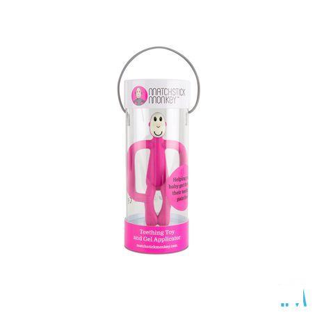 Matchstick Monkey Bijtring Roze  -  Bomedys
