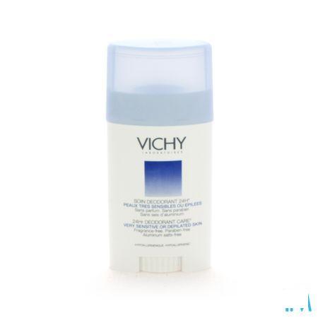 Vichy Deo React. H zonder alu Zout Stick 24u 40 ml  -  Vichy
