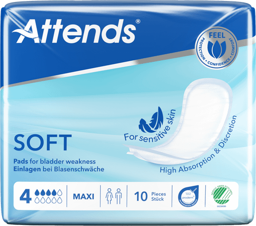 Attends Soft 4 Maxi 10