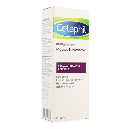Cetaphil Dermacontrol Schuim. Gezichtsreinig.235 ml  -  Galderma Belgilux