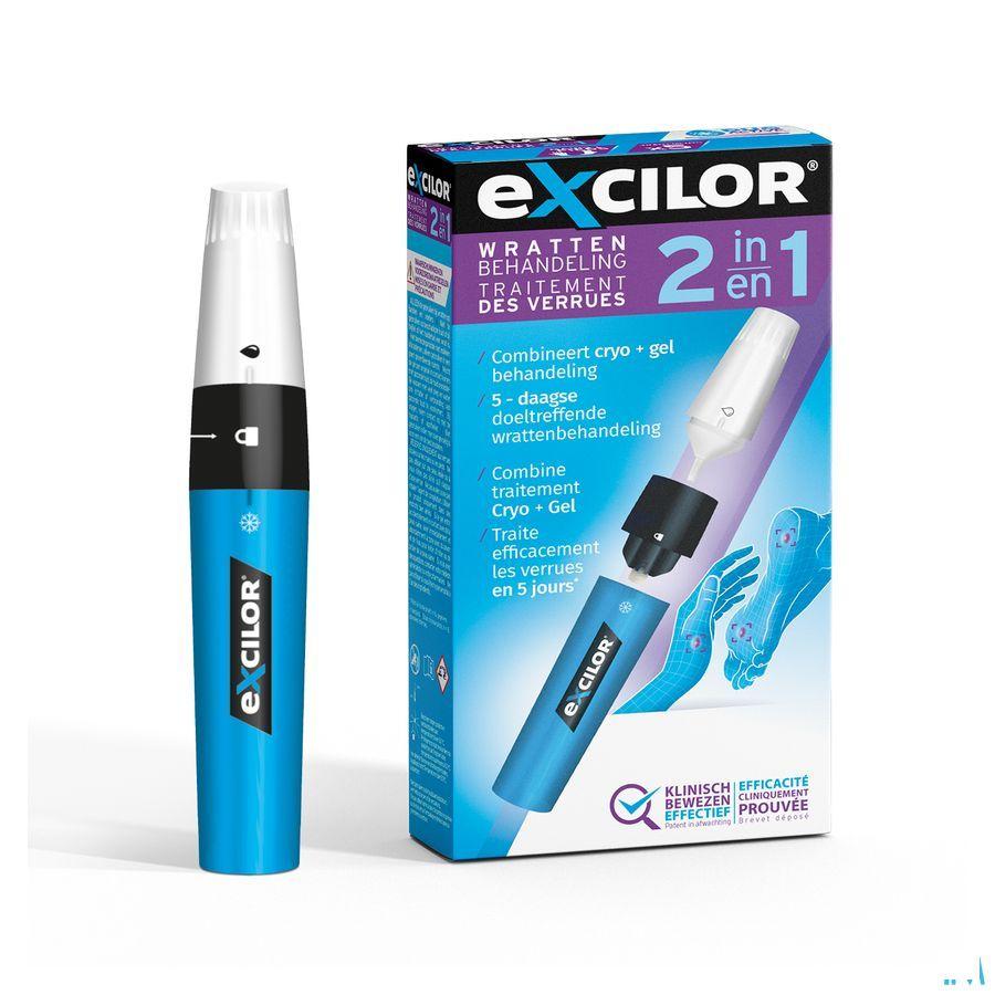 Excilor Traitement Verrues 2en1 11,5 ml + 1ml