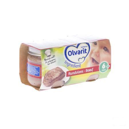 Olvarit Ingredient Veau Pot 2x80 gr 123223  -  Nutricia
