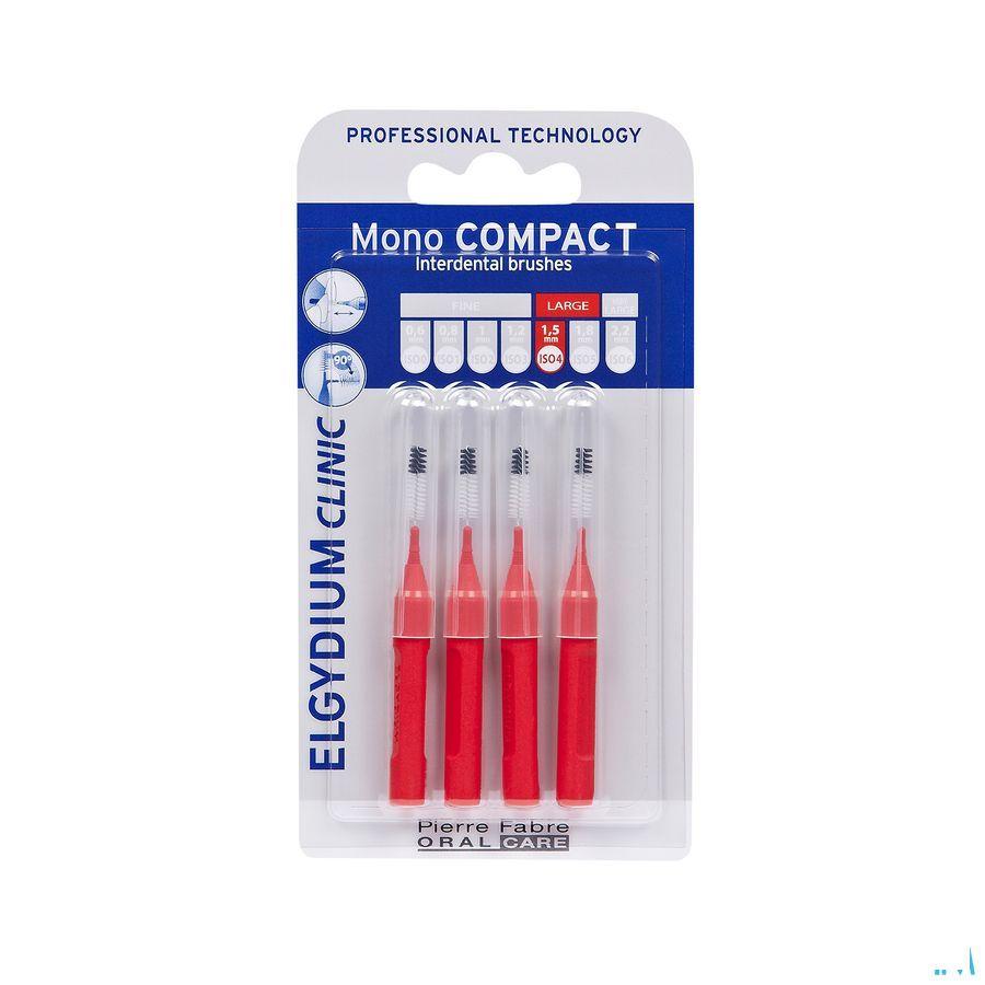 Elgydium Clinic Monocompact Red