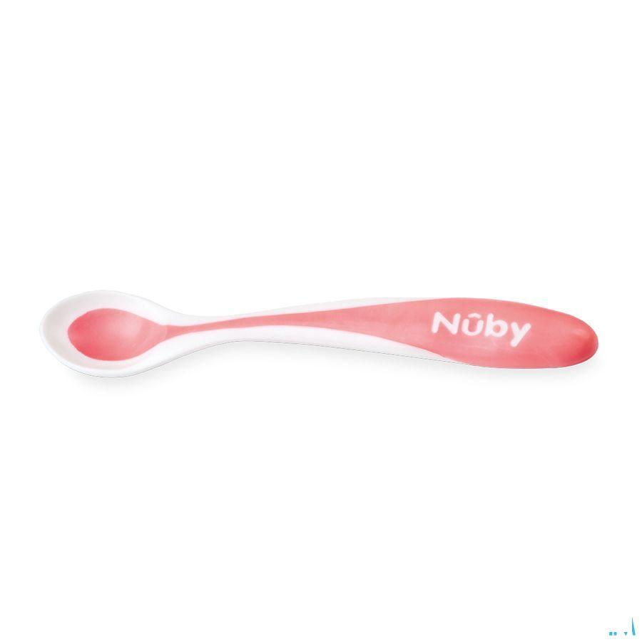 Nuby Warmtegevoelige Lepel Met Zachte Rand - 2stk 3m +   -  New Valmar