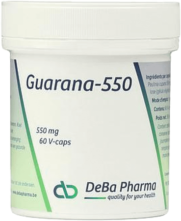 Guarana 550 V-Capsule 60x550 mg  -  Deba Pharma