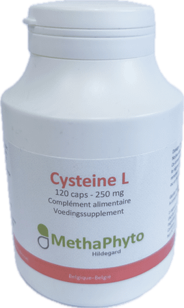 Cysteine L 250 mg 120 Capsule Hildegard  -  Methaphyto