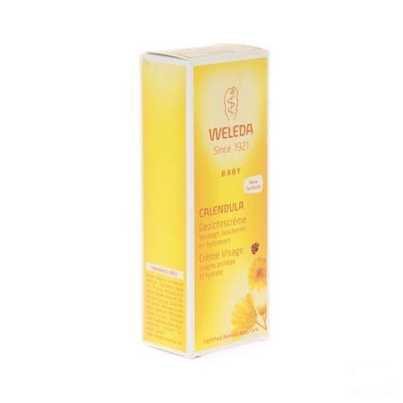 Weleda Calendula Baby Gezichtscreme Tube 50 ml  -  Weleda