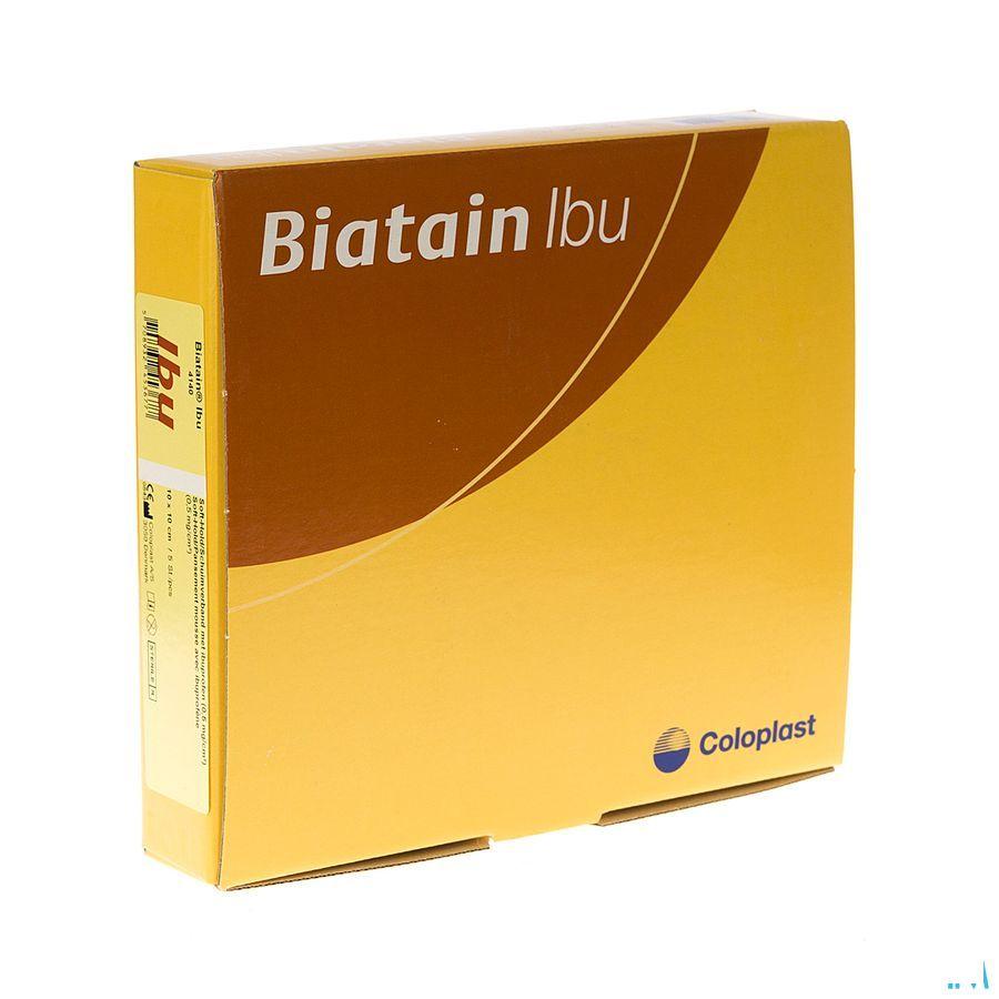 Biatain-ibu Pansement Softhold + ibuprof.10x10,0 5 34140  -  Coloplast