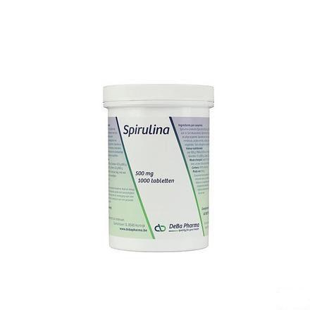 Spirulina Comprimes 1000x500 mg  -  Deba Pharma