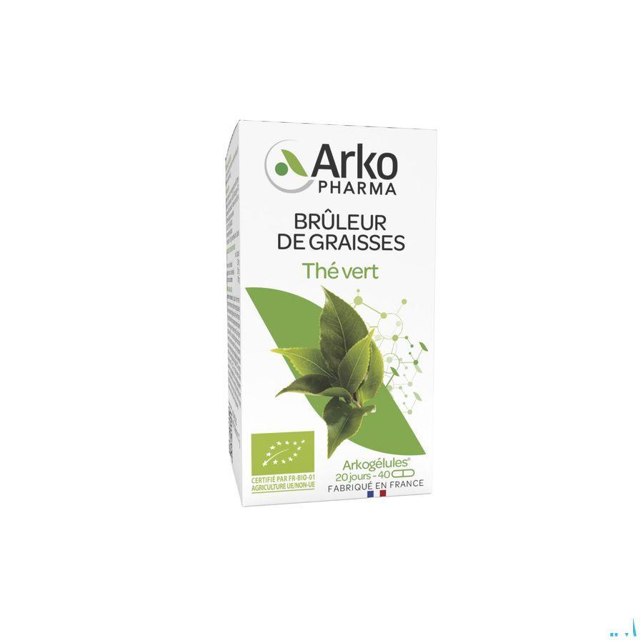 Arkocaps Groene Thee Bio Capsule 40  -  Arkopharma