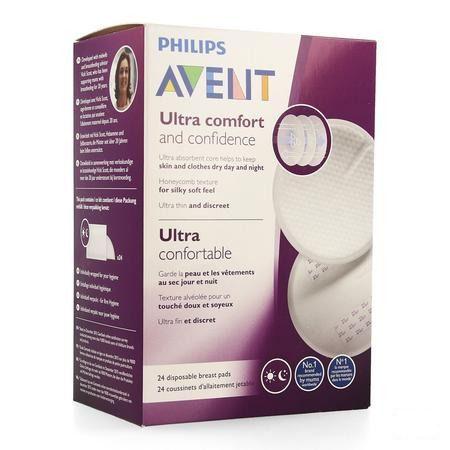Philips Avent Borstkompres Dag/nacht 24 Scf254/24  -  Bomedys