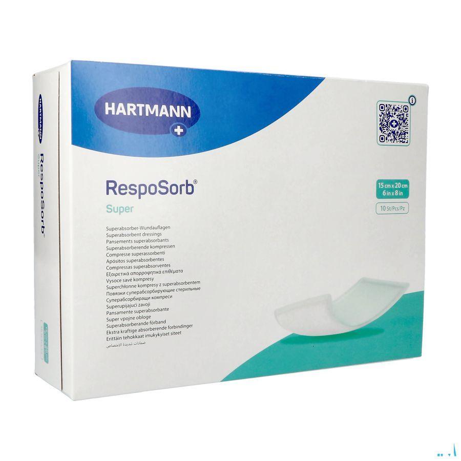Resposorb Super 15x20cm 10 P/s  -  Hartmann