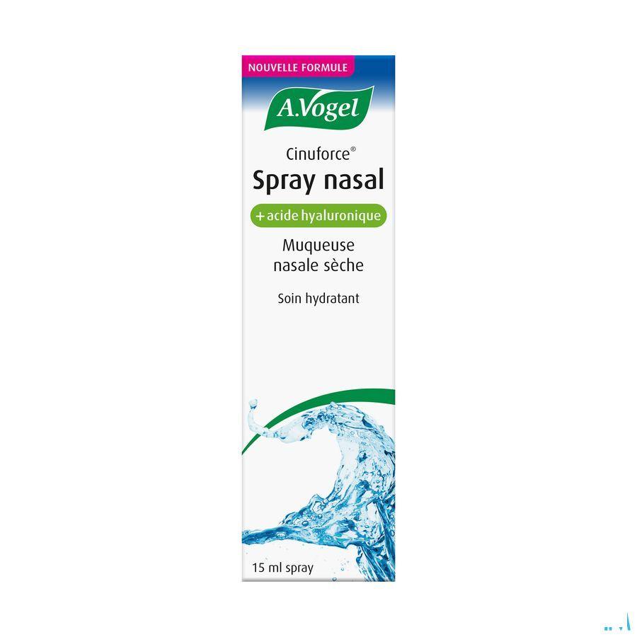 Vogel Cinuforce Spray Nasal Nez Sec 15 ml  -  A.vogel