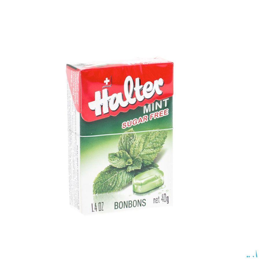 Halter Bonbon Munt Zs 40 gr  -  Sotrexco International