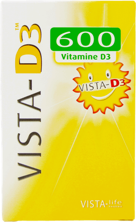 Vista D3 600 Adult Smelttabletten 120 