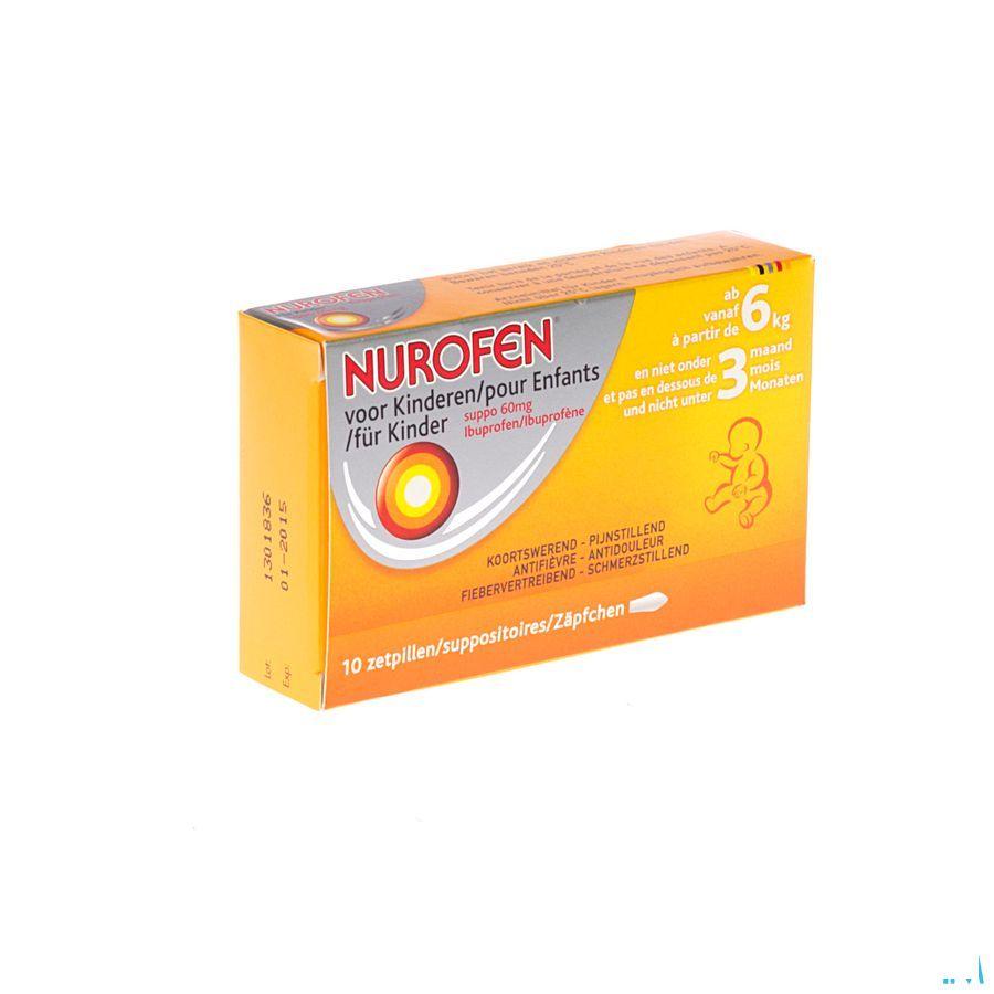 Nurofen Kind 60 mg Suppo 10 X 60 mg