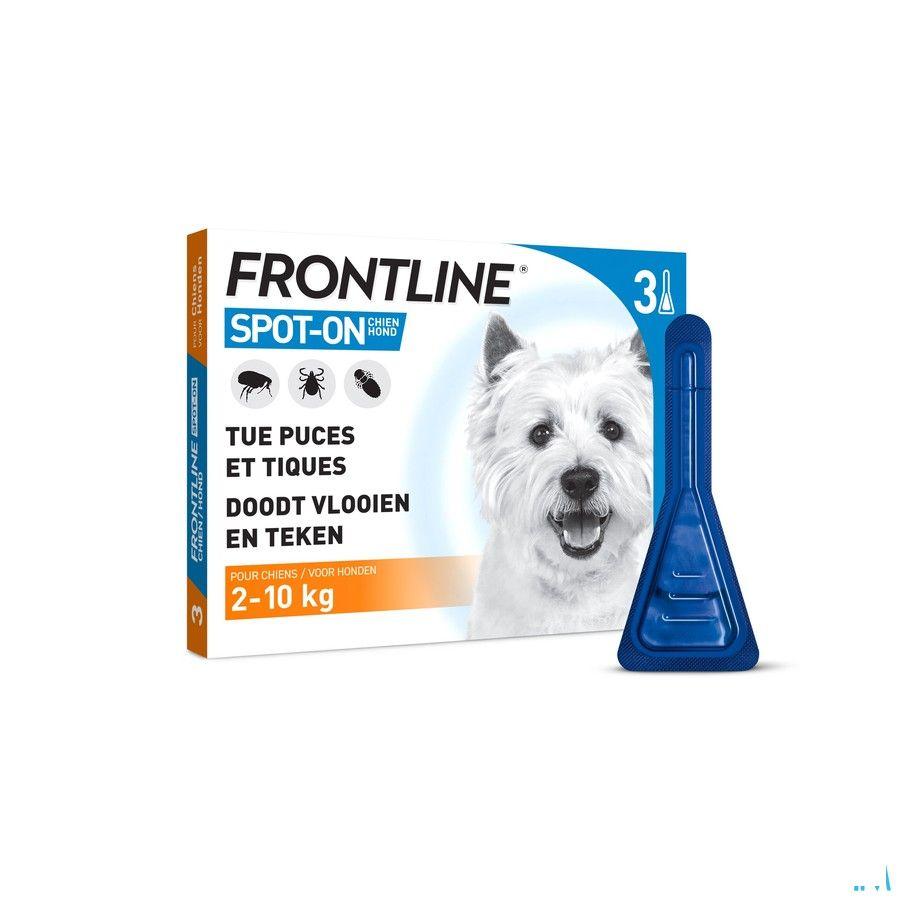Frontline Spot On Hond 2-10kg et 3x0,67ml
