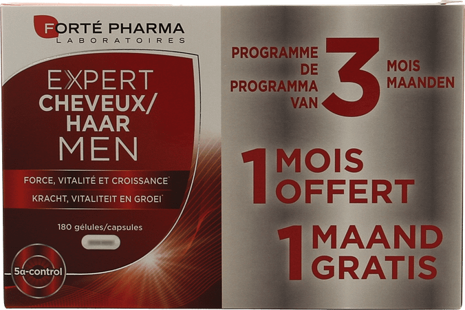 Expert Cheveux Men Capsule 180  -  Forte Pharma