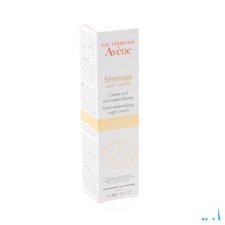 Avene Serenage Creme Nutri Redensifiant Nacht 40 ml  -  Avene