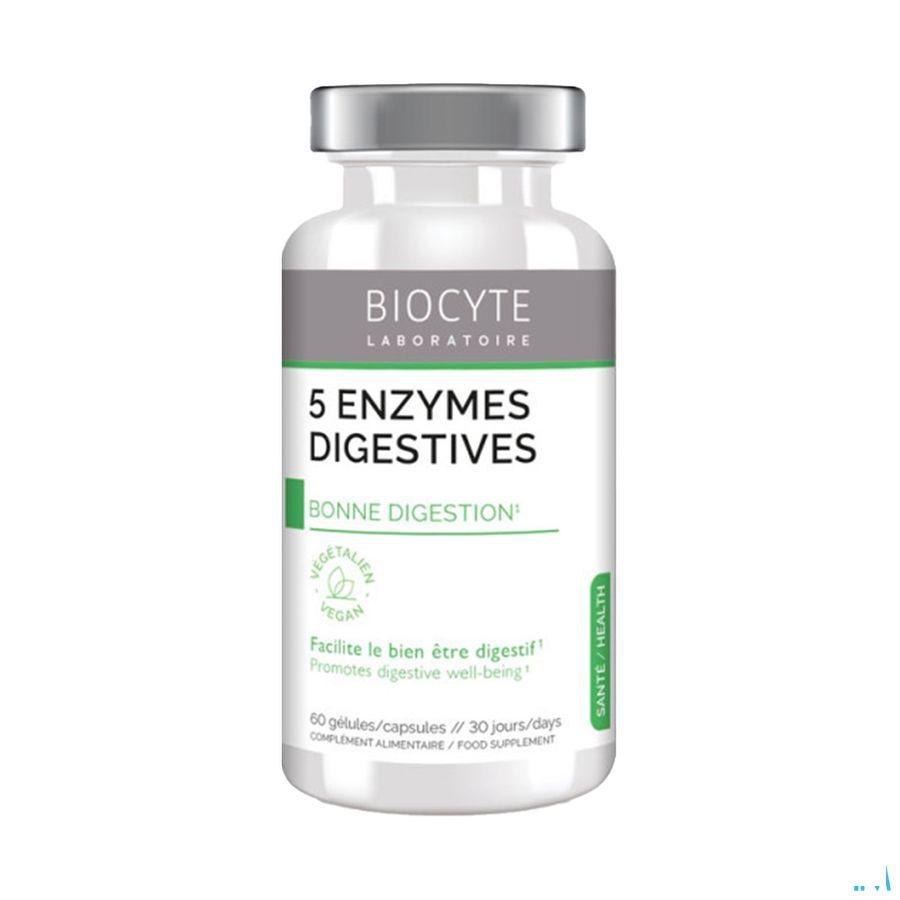 Biocyte 5 Enzymes Capsule 60  -  Biocyte
