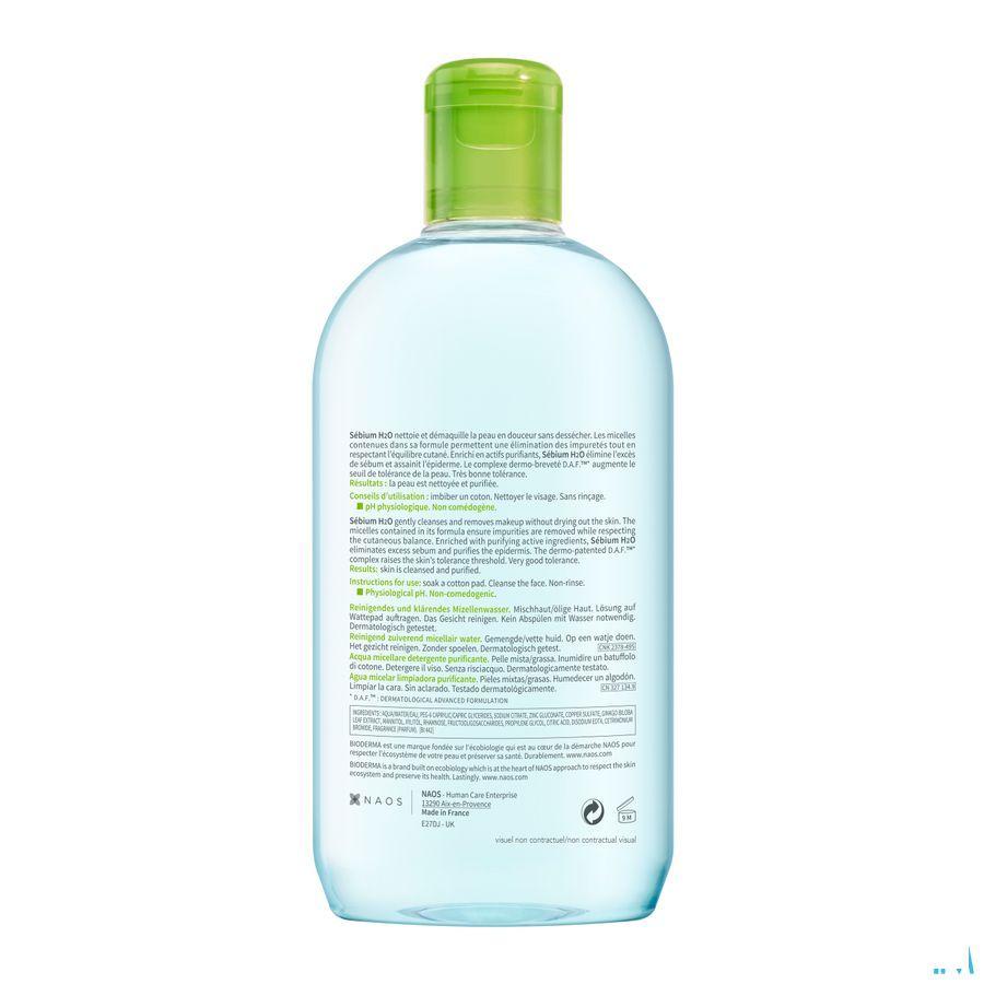 Bioderma Sebium H2o Solution Micellaire 500 ml