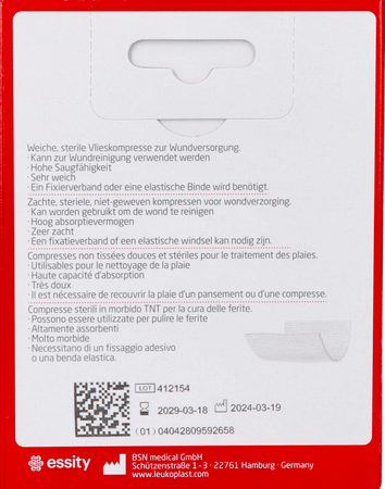 Cutisoft 7,5cm x 7,5cm 12 Leukoplast