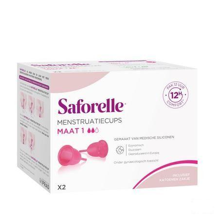 Saforelle Cup Protect Menstruatie Cups T1 Nieuw