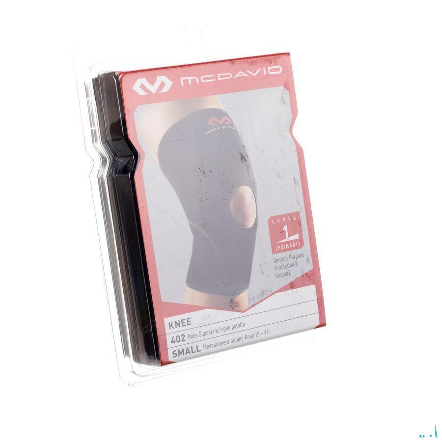 Mcdavid Knee Supp.open Patella Black/scarlet S 402