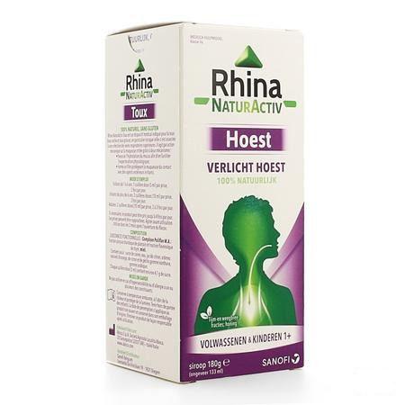 Rhina Natur Activ Hoest Siroop 180 gr