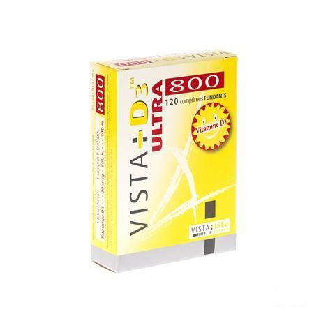Vista D3 800 Ultra Smelttabletten 120 