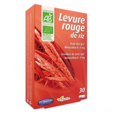 Levure Rouge De Riz Gel 30 Orthonat  -  Trenker