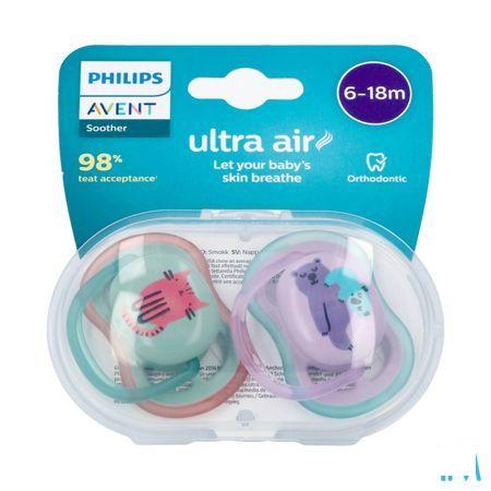 Philips Avent Fopspeen +6M Air Mix Dieren