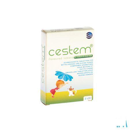 Cestem Tabletten 2 Middelgrote Kleine Honden