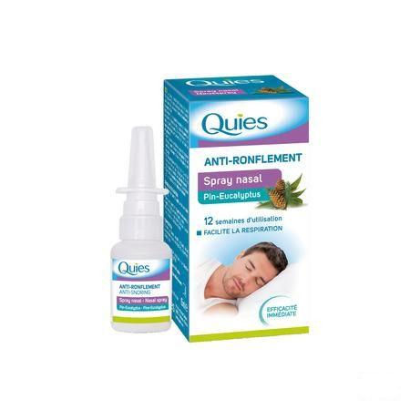 Quies Tegen Snurken Den-eucalyptus Neusspray 15 ml  -  Quies