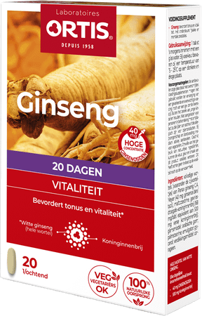 Ortis Vitalite Ginseng 20 Tabl 20  -  Ortis