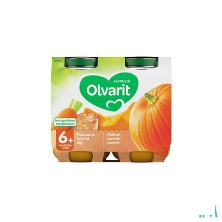 Olvarit Pompoen Wortel Kip 2x200 gr 6m02  -  Nutricia