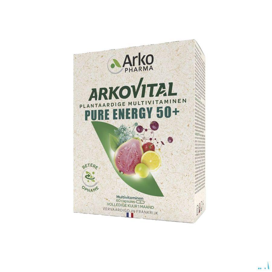 Arkovital Pure Energy 50 + Capsule 60  -  Arkopharma