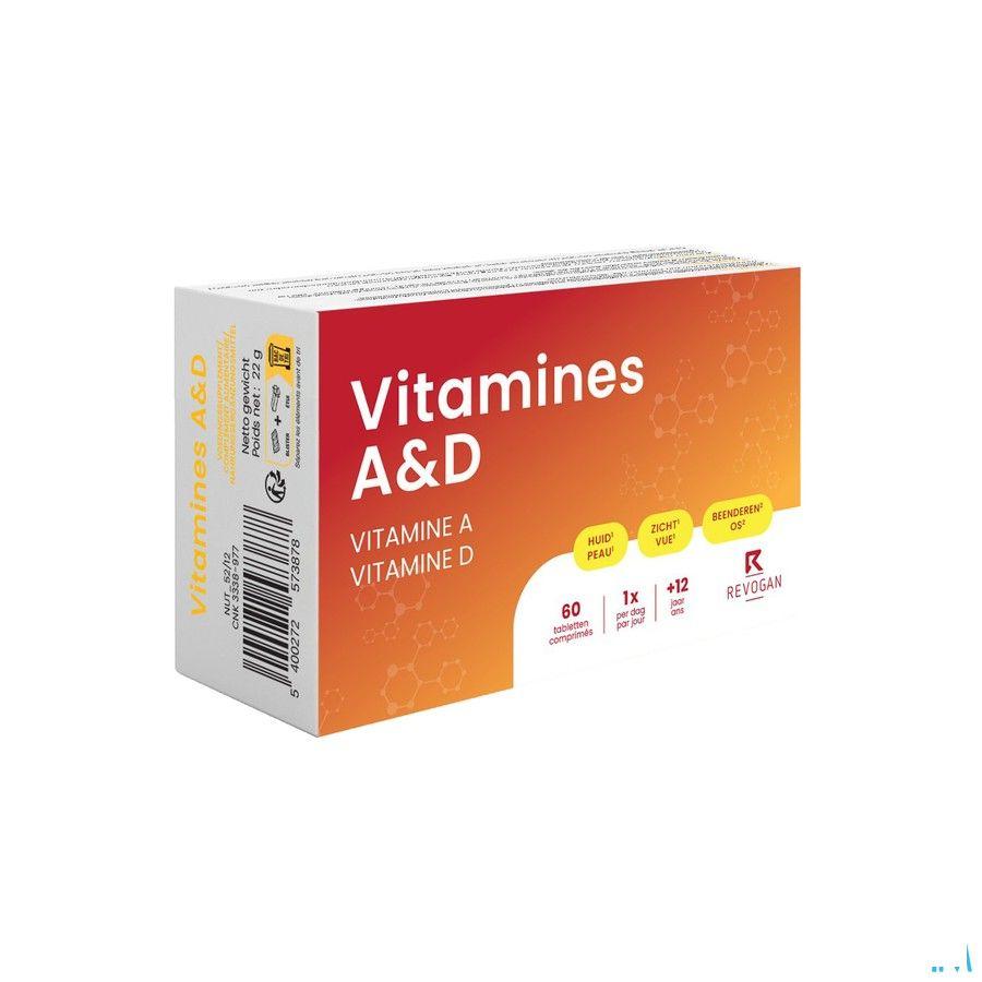Vitamines A & d Nutritic Tabletten 60 7387  -  Revogan