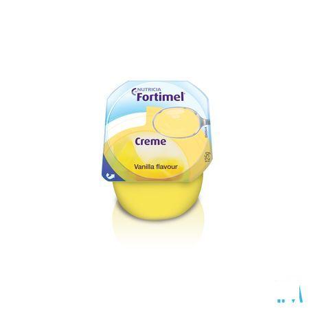 Fortimel Creme Vanille 4x125 gr  -  Nutricia